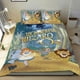thumbnail image 1 of El Maravilloso Mago de Oz Conjunto de sábanas temático, trío de piezas, cómodo y amigable con la piel, diseño único, regalo de decoración para el hogar para familiares, amigos y fans,140cm *210cm, 1 of 6