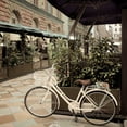 thumbnail image 2 of Blaustein, Alan 12x12 White Modern Wood Framed Museum Art Print Titled - Firenze Bicycle, 2 of 4