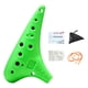thumbnail image 4 of Ocarina de 12 agujeros, instrumento musical compacto para adultos, amantes de la música y principiantes. Verde, 4 of 9