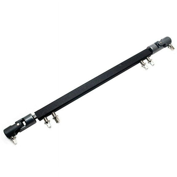Double Kick Drum Pedal Drive Shaft Steel Drum Pedal Linkage Connector Arm ,Black
