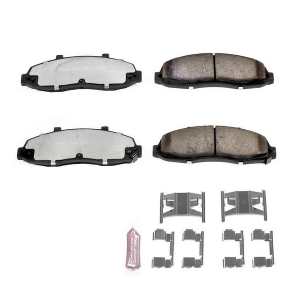Powerstop Z36756 Extreme Truck & Tow Ceramic Front Brake Pads for 1999-2004 Ford F250 Super Duty