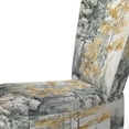 thumbnail image 4 of Designart "Leaves Neutral Color Floral" Upholstered Traditional Accent Chair and Floral Arm Chair - Multiple Color & Pattern, 4 of 7