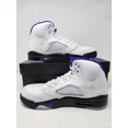 thumbnail image 3 of Ni - ke Ni - ke Air Jordan 5 Retro Concord Purple White Black Size 8 DD0587-141 Brand New, 3 of 5