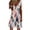 Beige, variant on Women's Summer Casual Dress 2025 V Neck Loose Swing with Pockets Boho Beach T Shirt Style Comfortable Flowy Midi Womens Casual Trendy Midi Dresses