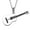White, variant on Soumake Men Women Rock Guitar Pendant Stainless Steel Necklace Jewelry Musician Gift