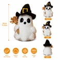 thumbnail image 3 of syligr 11Inch Halloween Ghost Plush Toy, Soft Cute Stuffed Animal Doll for Home Shelf Sofa Decoration,Spooky Party Decor, Birthday Gift, 11Inch, 3 of 7