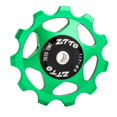 thumbnail image 1 of Almencla Bike Rear Derailleur Pulley Road Bike Pulleys Guide Roller Cycling Accessory BMX green, 1 of 8