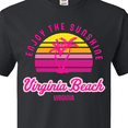 thumbnail image 4 of Inktastic Summer Enjoy the Sunshine Virginia Beach Virginia in Pink T-Shirt, 4 of 5