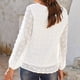 thumbnail image 4 of Women Top, Polyester Crewneck Long Sleeve Blouse Dot For Office ANGGREK Otros, 4 of 6