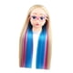 thumbnail image 5 of Modelo de cabeza de muñeca con abrazadera de mesa, cabeza de maniquí multiusos de 65cm, cabeza de muñeca de práctica de estilismo para niños para pelu Estilo B, 5 of 8