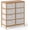 16"D x 31.5"W x 37"H (6 Drawers), variant on Favory Dresser,Bamboo Storage Tower with 5 Foldable Fabric Drawers & Top Shelf, Modern Chest of Drawers, Tall Vertical Organizer Unit for Closet, Living Room, Natural,12"D x 23"W x 37"H (5 Drawers)
