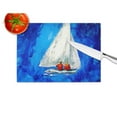 thumbnail image 4 of Twos Company Sailboat Glass Cutting Board 12 in x 15 in, 4 of 5