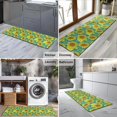 thumbnail image 2 of Blue Yellow Sunflower Pattern Kitchen Rug Mat,Kitchen Runner Rugs Non Skid Washable,Decorative Kitchen Floor Mats for Kitchen,Sink,Laundry,17"X47", 2 of 5