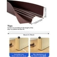 thumbnail image 2 of Artrylin 37 in Door Draft Stopper,Cuttable Draft Stopper for Bottom of Door,Under Door Sealers Gap Filler Adjustable  Length for Dust-Proof, Winter-Proof, Block Light and Noise (White), 2 of 9