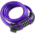 thumbnail image 2 of Bike Lock with 5-Digit Code Bicycle Lock Combination Cable Lock Lightweight & Security Bike Chain Lock for Bicycle, Mountain Bike, Scooter, 2 of 7