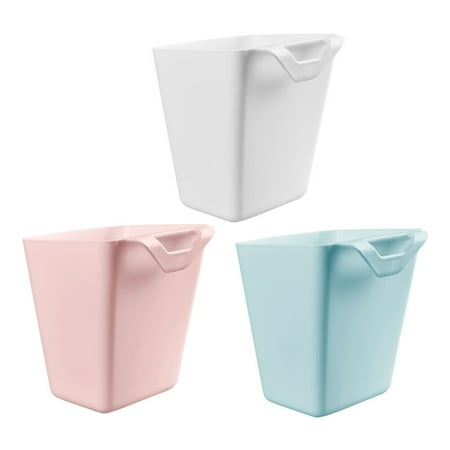 

TOYMYTOY 3pcs Hanging Cup Holders Trolley Storage Baskets Rolling Cart Accessories