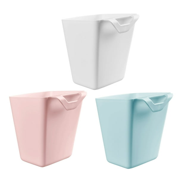 BRIGHTFUFU 3 portavasos colgantes para carrito de almacenamiento, cestas para carrito con ruedas, accesorios