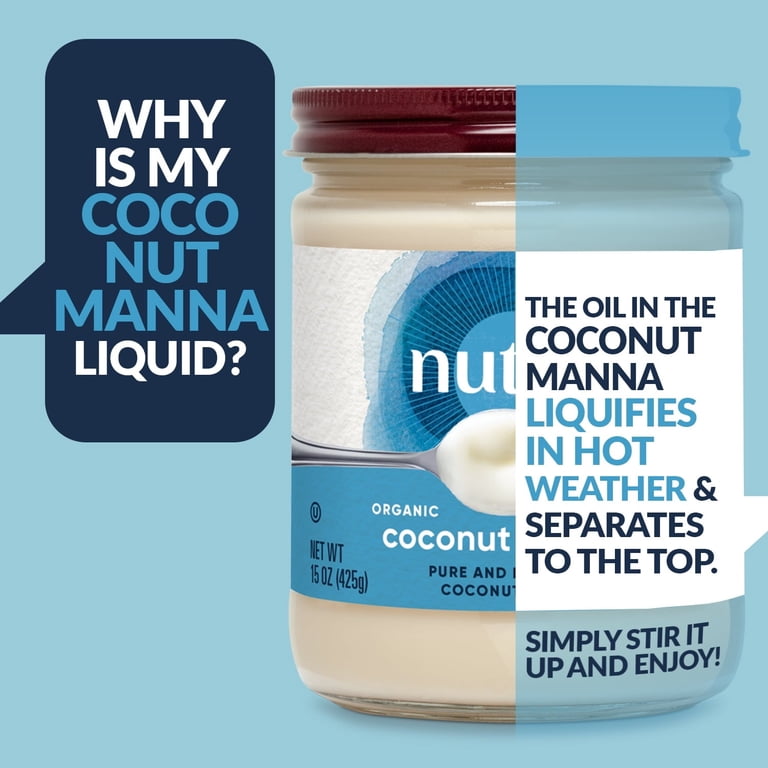 MANNA ORGANICS Organic Coconut Cashew Butter - No Sugar Added, 3 Simple Ingredients, 11 Oz Jar, SOFI Award Winner 2 thumbnail image