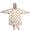 Corgi Costume and Bone Cream, variant on Wearable Blanket Hoodie,Dachshund and Wine Pink Pattern Oversized Sherpa Blanket Hoodie with Super Pockets,Super Warm Fuzzy Pullover for Women & Men