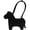 Black, variant on Yvsxxv Women's Equestrian Horse PU Leather Crossbody Bag, Vintage Saddle Shoulder Purse, 11.81*2.76*10.63inch