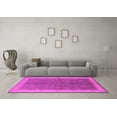 thumbnail image 3 of Ahgly Company Indoor Rectangle Oriental Pink Industrial Area Rugs, 7' x 10', 3 of 4