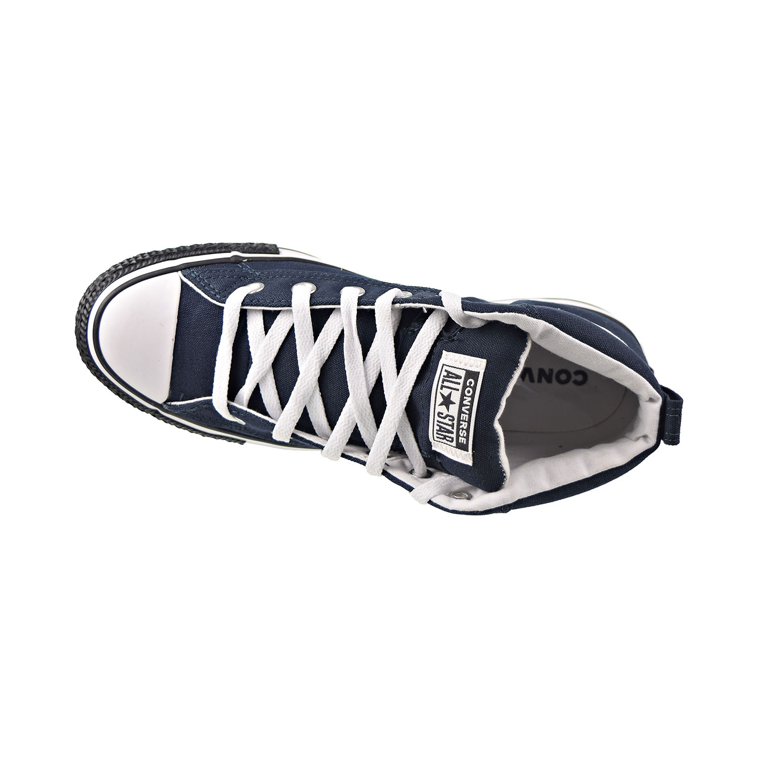 Converse Chuck Taylor All Star Street Mid Men's Shoes Dark Obsidian-White-Black 166337f - image 5 of 6