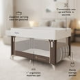 thumbnail image 2 of Foundations SnugFresh Elite Parc pour Bébé avec Roues, Lot de 3 pour Hôtels, Sahara, 2 of 7