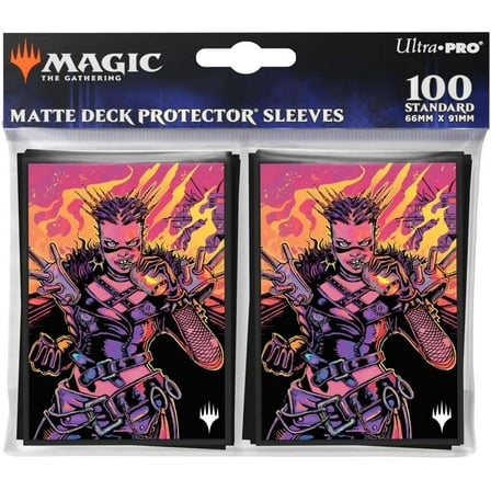Ultra PRO: Standard 100ct Sleeves - Aetherdrift (Borderless Racer 4: Far Fortune End Boss)