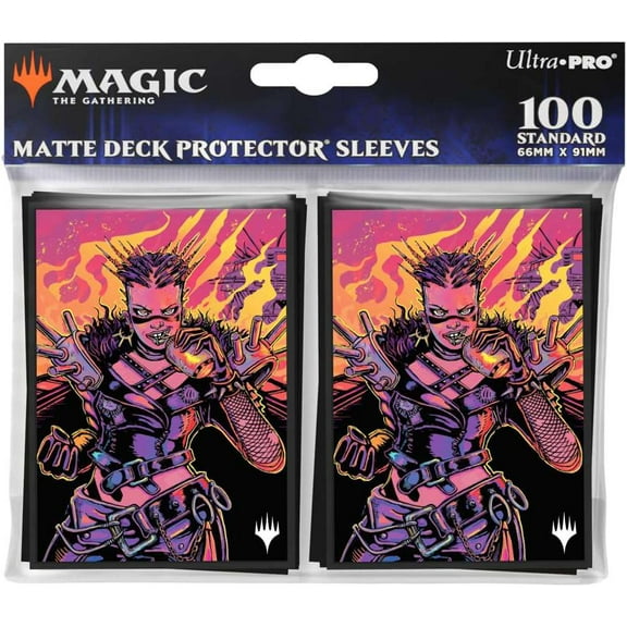 Ultra PRO: Standard 100ct Sleeves - Aetherdrift (Borderless Racer 4: Far Fortune End Boss)