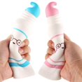 thumbnail image 2 of Blue Squeeze Stress Reliever Cartoon Slow Rising Kids Toy, 2 of 3