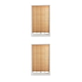 thumbnail image 1 of Bearachild Window Blinds Trimmable Blocking Rolling Blackout Bedroom Drape Vehicle Reusable Sun Curtain Shade Non-woven Removable Fabric Marrón 60x150cm 2piezas Bearachild CBP047350, 1 of 5