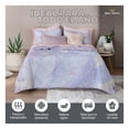 thumbnail image 4 of Edredón Ligero Real Textil + 2 Fundas de Almohada, Juego de Colcha Queen Size, Color Brianna, 4 of 7