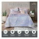 thumbnail image 4 of Edredón Ligero Real Textil + 2 Fundas de Almohada, Juego de Colcha Matrimonial, Color Brianna, 4 of 7