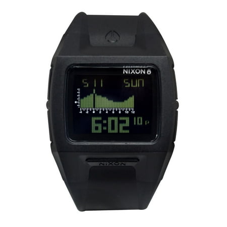 Nixon Lodwown Black Polyurethane Unisex Watch A289000