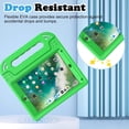 thumbnail image 5 of SUPNICE Kids Case with Screen Protector for iPad 9.7 Inch 2018/2017, Shockproof Convertible Handle Stand Kids Case for iPad 9.7 2017/2018 (iPad 5th and 6th Generation),iPad Air 2, Green, 5 of 7