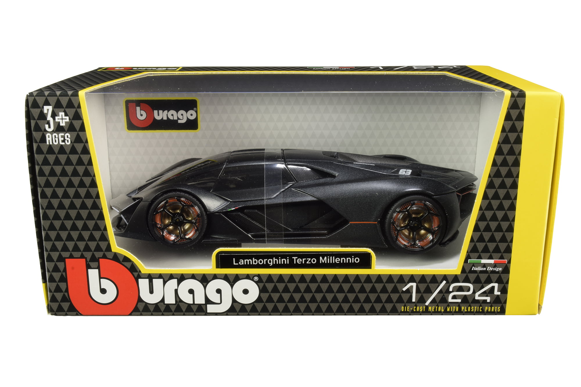 Lamborghini Terzo Millennio Bburago 1:24 Diecast / Wooden 