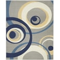 thumbnail image 2 of Nourison Grafix Mid-century Geometric Grey Area Rug, 2 of 8