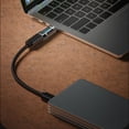 thumbnail image 2 of AOOOWER Transparent USB Type C Female to Male Adapter 140W Power 40Gbps Data Transfer, 2 of 11