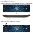 thumbnail image 2 of Constellation Emery Skateboard Stickers - Pack of Two, PVC Back Material, 8.8x32.6in/22.4x83 cm - Skateboard Accessories, 2 of 5
