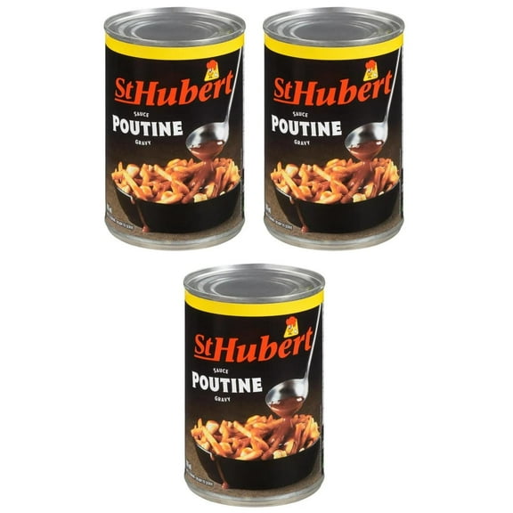 St. Hubert Poutine Gravy Sauce, 398mL (3 Pack)
