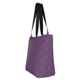 thumbnail image 4 of Fotbe Retro Florals Purple Pattern Beach Tote,Shoulder Handbag,Spacious Tote Bag,Lightweight Travel Bag,Versatile Shopping Bag, 4 of 9