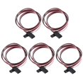 thumbnail image 1 of 5pcs 100cm de Cable de Ambre de Extensión de Servo para Modelos de Vehículo de RC SM SunniMix Cable de extensión servo, 1 of 4