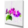 thumbnail image 2 of Stem of Convolvulus Dessin de Fleurs - Impression sur Toile Florale, 2 of 4