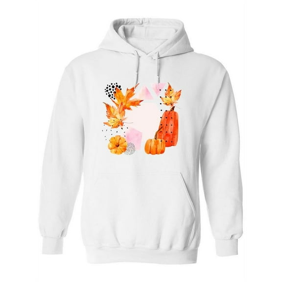 Autumn Pumpkin Hoodie Women -Image by Shutterstock, Female Large