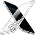 thumbnail image 1 of wonima11 JETech Slim Case for iPhone 17 Pro Max 6.9-Inch with Camera Lens Full Protection, Ultra-Thin Lightweight Clear Minimalist Protective Phone Cover (Clear), 1 of 1