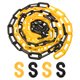 thumbnail image 1 of Cadena de Barreras de Plástico Uxcell, Cadena de Seguridad Impermeable de Plástico Negro Amarillo de 10Ft de Longitud con Hebilla en Forma de S, 1 of 7