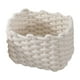 thumbnail image 2 of Cesta decorativa tejida en macramé, caja de almacenamiento multifuncional, elegante y con toalla. Beige, 2 of 8
