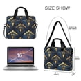 thumbnail image 3 of FORMRS 16" Laptop Bag Carrying Sleeve Case with Handle Travel Shoulder Briefcase, Blue Art Pattern, 3 of 8