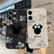 thumbnail image 5 of Case For OPPO RENO 8 7 9 6 7SE 5 4 4SE 4 3 4G 5G PRO PLUS Colour Simple Liquid Silicone Case Anime Cute Mickey Minnie Mouse, 5 of 5