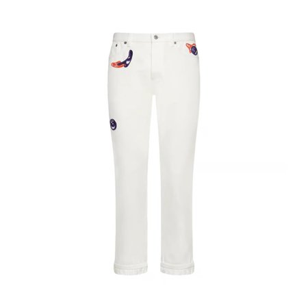 Dior Kennyscharf Patches Jeans (Men's)